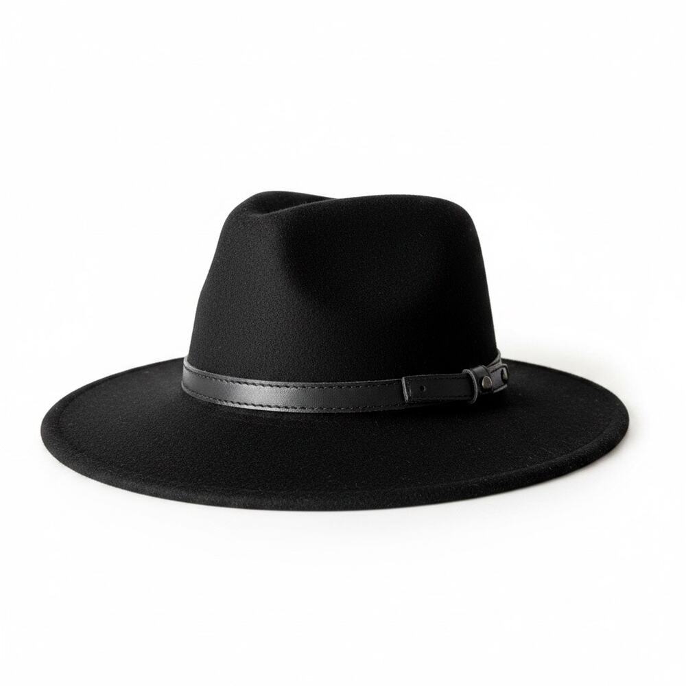 Pendleton Outback Hat 100% Wool Men's Large Crushable Black Western Cowboy